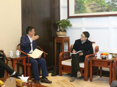 省政府调研组来利来国际最老品牌网公司作专项调研